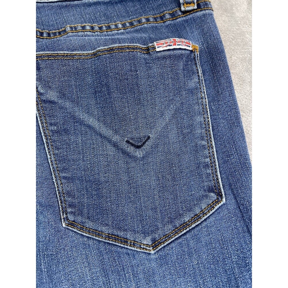 Hudson womens NEW! premium jeans High Rise Blair Super Skinny' sz 29 - Picture 3 of 9